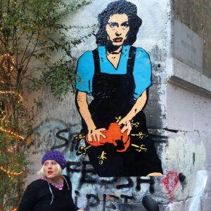Street Art - The seven pains - Roxy in the Box