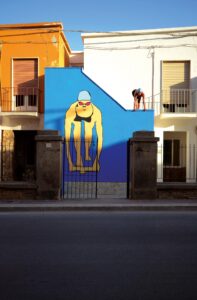 “Starter” Art’s Oasis award Petrosino (Trapani) - Human wall - Roxy in the Box