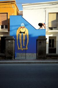 “Starter” Art’s Oasis award Petrosino (Trapani) - Human wall - Roxy in the Box
