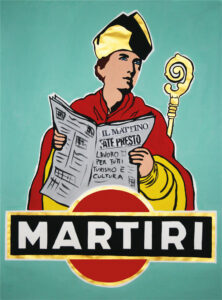 Saint Gennaro “A Martyr to Drink” - Il Mattino edition - Roxy in the Box.