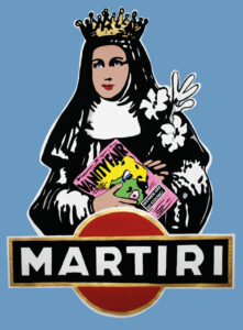 "A Martyr to Drink – Saint Patricia - Roxy in the Box.