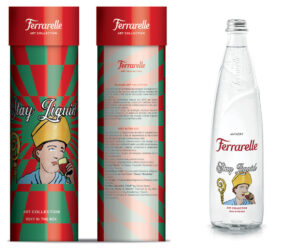 “Stay Liquid” - Natural effervescent (Saint Gennaro) - Roxy in the Box for Ferrarelle