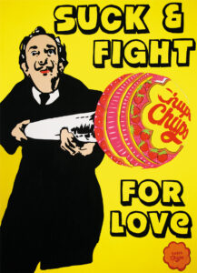 "Suck & Fight For Love" Salvador Dalí - Roxy in the Box.