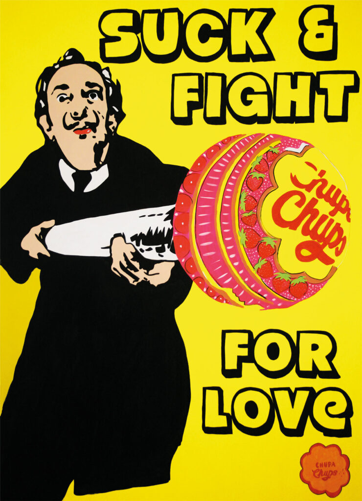 Suck & Fight For Love (Salvador Dalí) 2018 