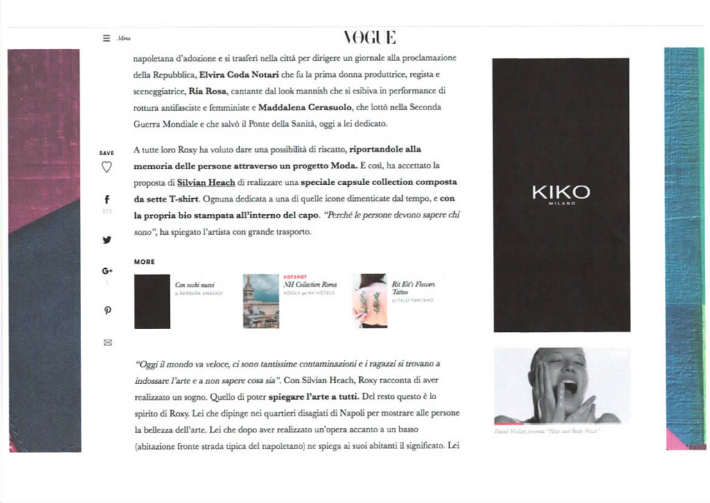 VOGUE - ROXY IN THE BOX 4 SILVIAN HEACH
