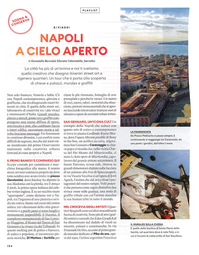DONNA MODERNA - NAPOLI A CIELO APERTO