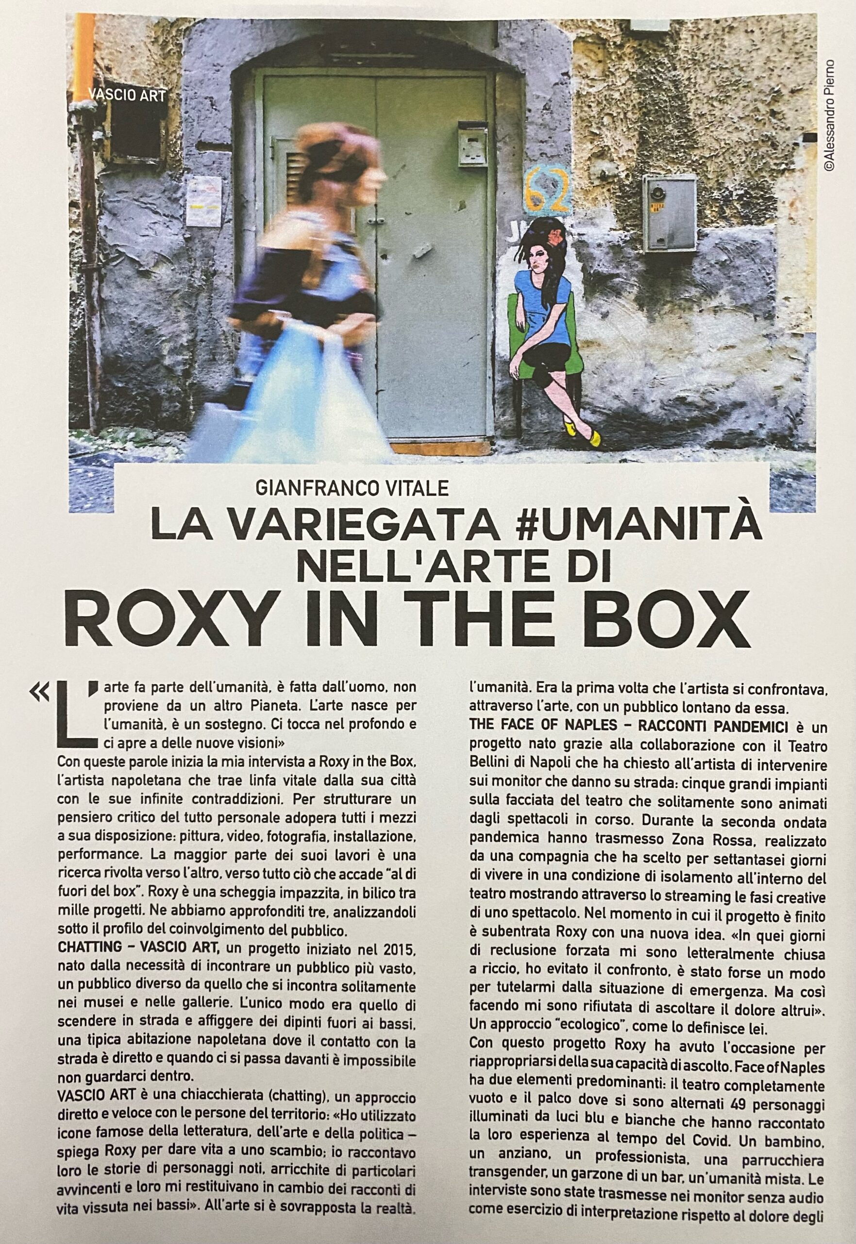 #3D CULTURE - La variegata #umanità nell'arte di Roxy in the Box