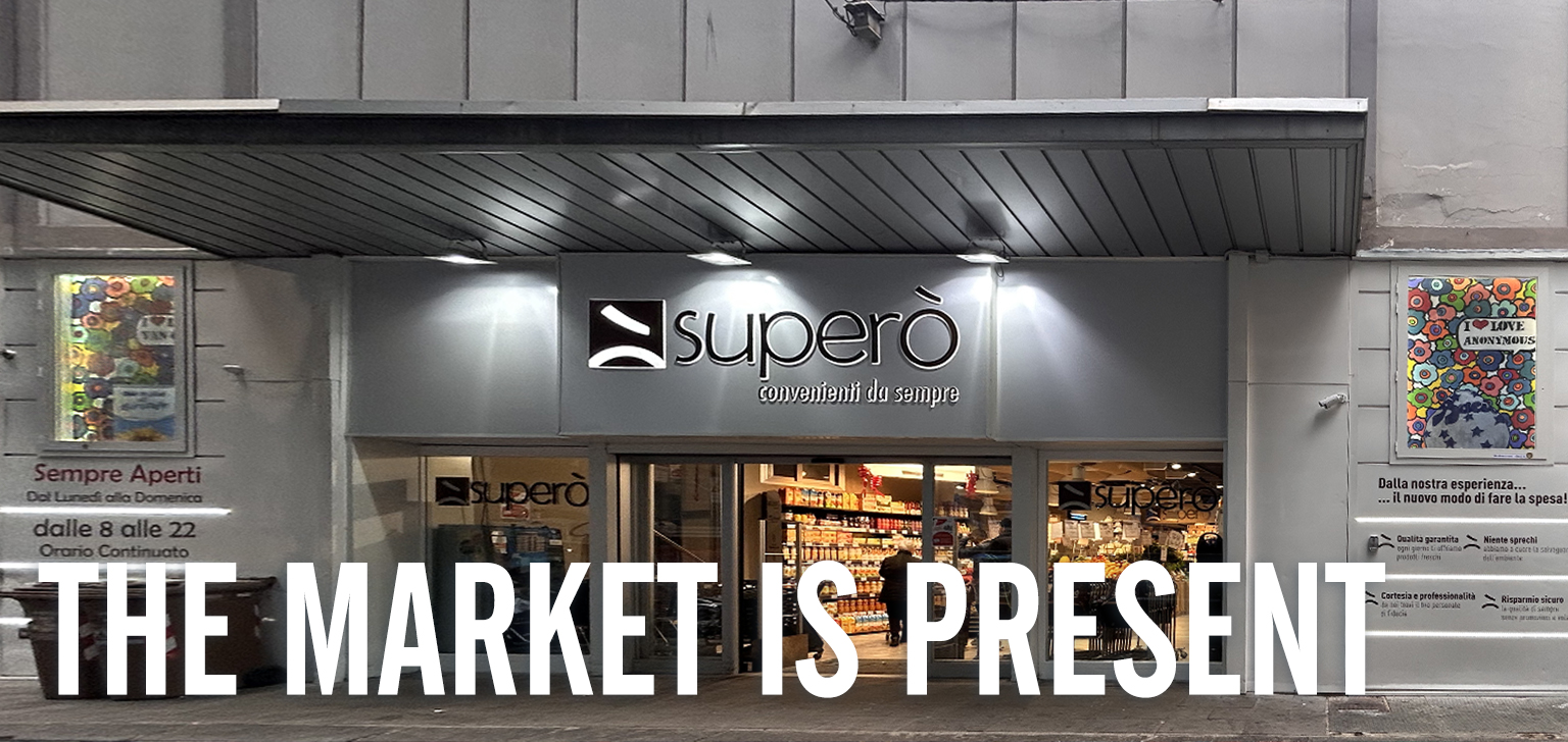 The Market is Present - Superò - Roxy in the Box