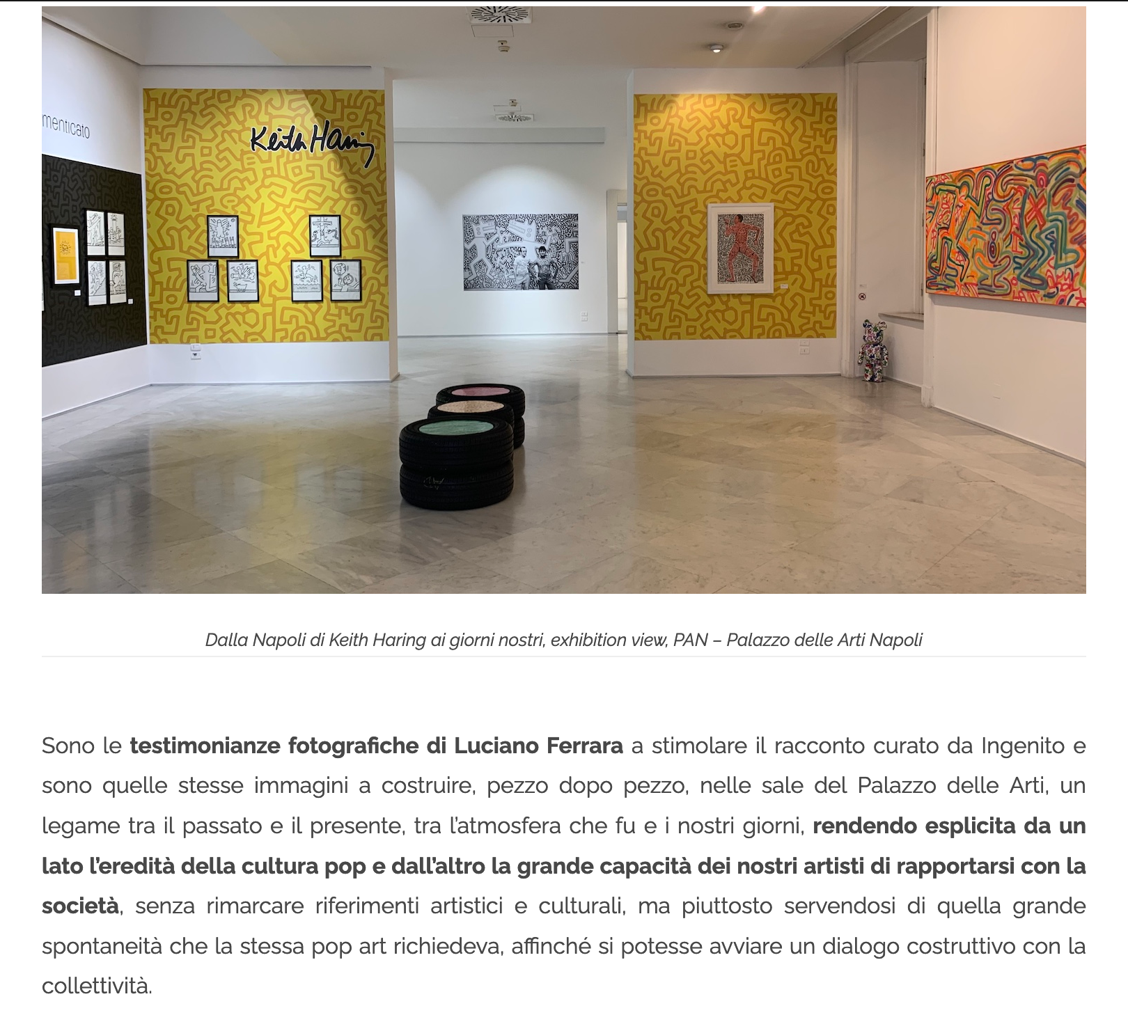 ESPOARTE - NAPOLI E LA POP ART AL PAN - Roxy in the Box