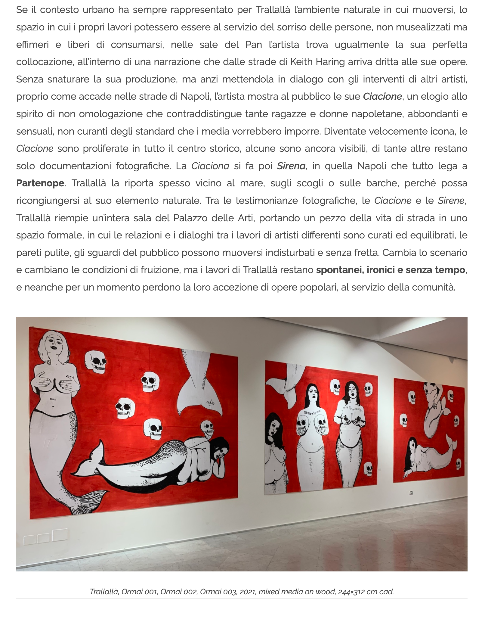 ESPOARTE - NAPOLI E LA POP ART AL PAN - Roxy in the Box