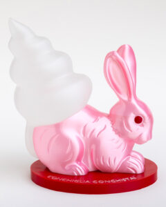 ROXY IN THE BOX - Social Pop Mirabilia Conchiglia Conchistai "Conchiconiglio" FDM 3D printing 22 x 18 x 13,5 cm ed. 10 2024