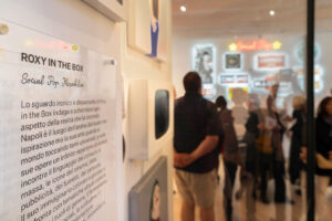 Opening "Social Pop Mirabilia" di Roxy in the Box presso Studio Trisorio, Napoli, ph. Francesco Squeglia