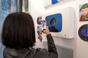Opening "Social Pop Mirabilia" di Roxy in the Box presso Studio Trisorio, Napoli, ph. Francesco Squeglia
