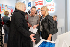 Opening "Social Pop Mirabilia" di Roxy in the Box presso Studio Trisorio, Napoli, ph. Francesco Squeglia