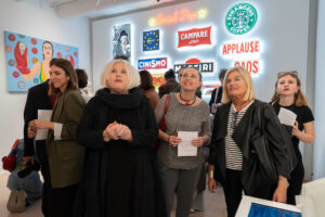 Opening "Social Pop Mirabilia" di Roxy in the Box presso Studio Trisorio, Napoli, ph. Francesco Squeglia