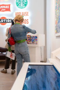 Opening "Social Pop Mirabilia" di Roxy in the Box presso Studio Trisorio, Napoli, ph. Francesco Squeglia