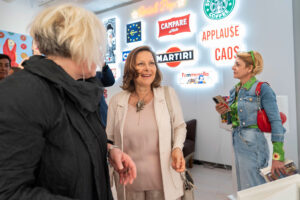 Opening "Social Pop Mirabilia" di Roxy in the Box presso Studio Trisorio, Napoli, ph. Francesco Squeglia
