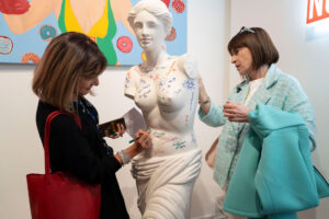 Opening "Social Pop Mirabilia" di Roxy in the Box presso Studio Trisorio, Napoli, ph. Francesco Squeglia