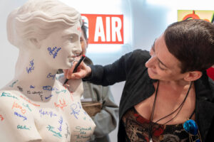 Opening "Social Pop Mirabilia" di Roxy in the Box presso Studio Trisorio, Napoli, ph. Francesco Squeglia