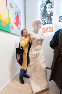Opening "Social Pop Mirabilia" di Roxy in the Box presso Studio Trisorio, Napoli, ph. Francesco Squeglia