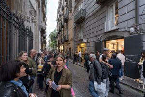 Opening "Social Pop Mirabilia" di Roxy in the Box presso Studio Trisorio, Napoli, ph. Francesco Squeglia