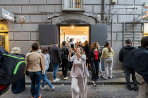 Opening "Social Pop Mirabilia" di Roxy in the Box presso Studio Trisorio, Napoli, ph. Francesco Squeglia