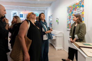 Opening "Social Pop Mirabilia" di Roxy in the Box presso Studio Trisorio, Napoli, ph. Francesco Squeglia