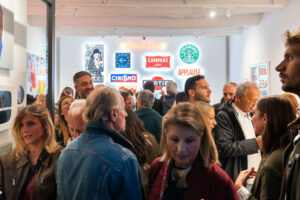 Opening "Social Pop Mirabilia" di Roxy in the Box presso Studio Trisorio, Napoli, ph. Francesco Squeglia