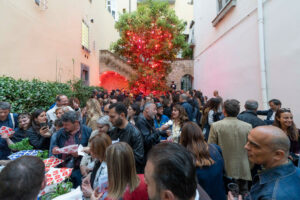 Opening "Social Pop Mirabilia" di Roxy in the Box presso Studio Trisorio, Napoli, ph. Francesco Squeglia