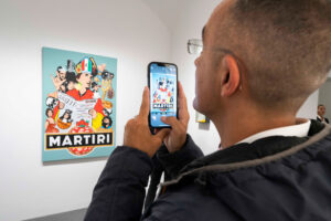 Opening "Social Pop Mirabilia" di Roxy in the Box presso Studio Trisorio, Napoli, ph. Francesco Squeglia