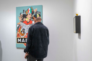 Opening "Social Pop Mirabilia" di Roxy in the Box presso Studio Trisorio, Napoli, ph. Francesco Squeglia