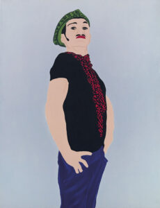 ROXY IN THE BOX - Social Pop Mirabilia, "T'aggia scassà 'o sanghe", acrylic on canvas, 80 x 60 cm, 2006, ph. Francesco Squeglia